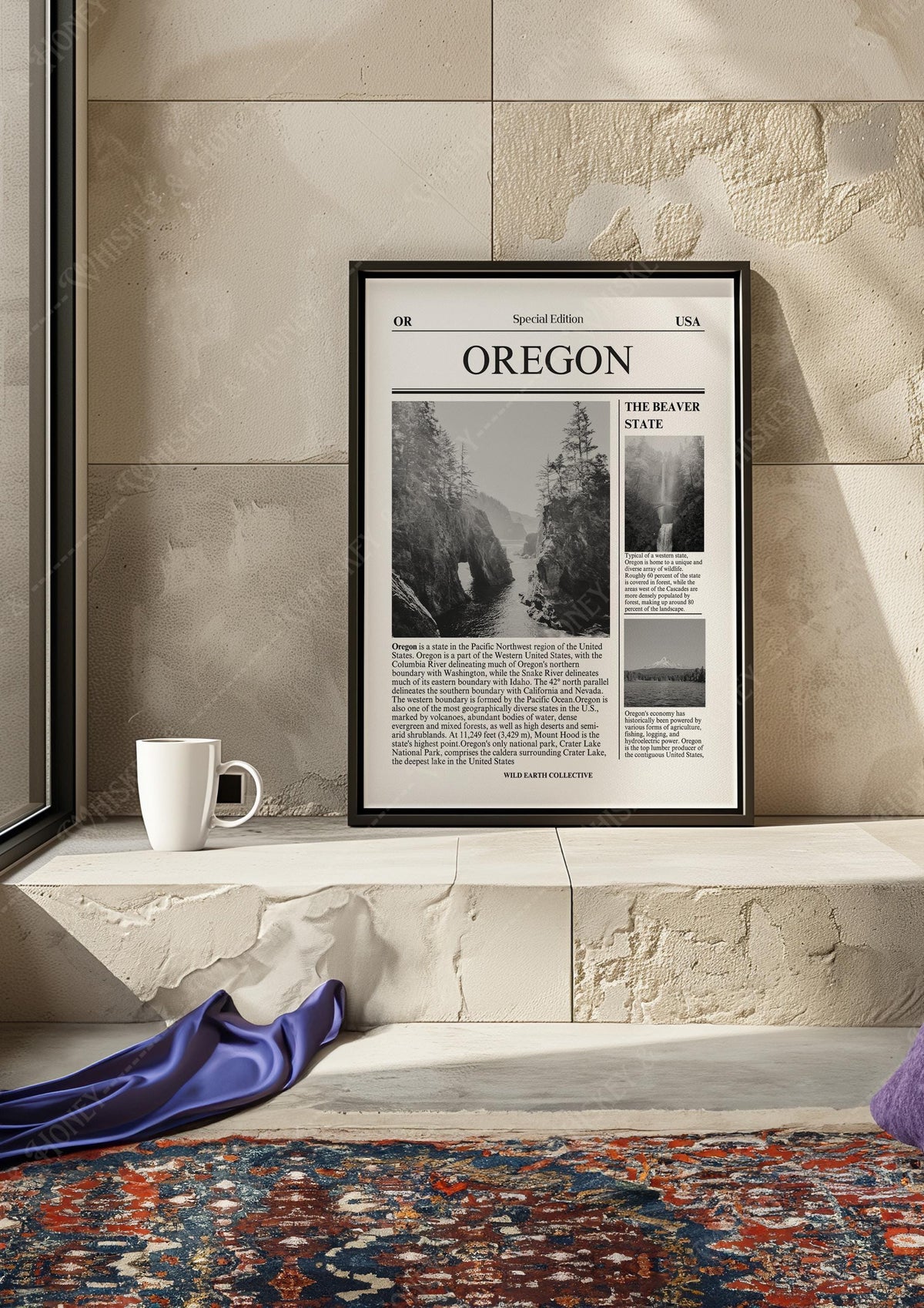 Oregon Newspaper Print