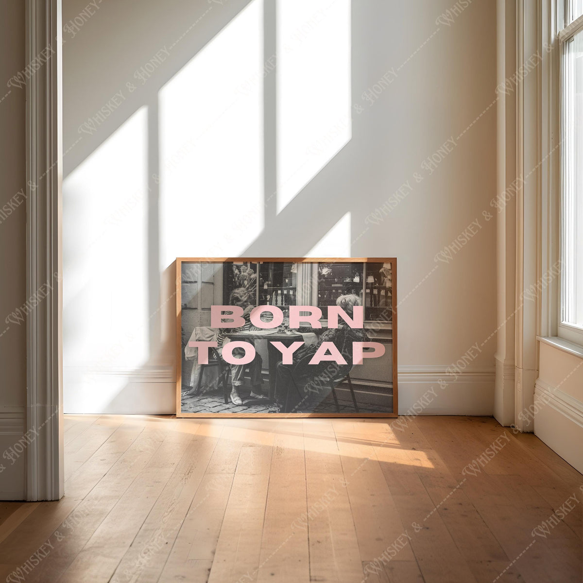 Born To Yap Art Print