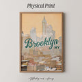 Vintage Brooklyn NY Print