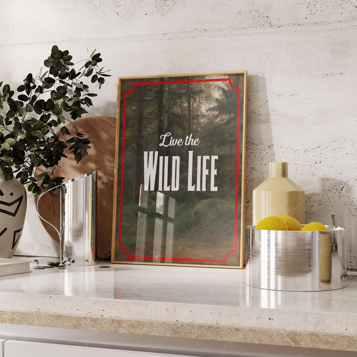 Live the Wild Life Print