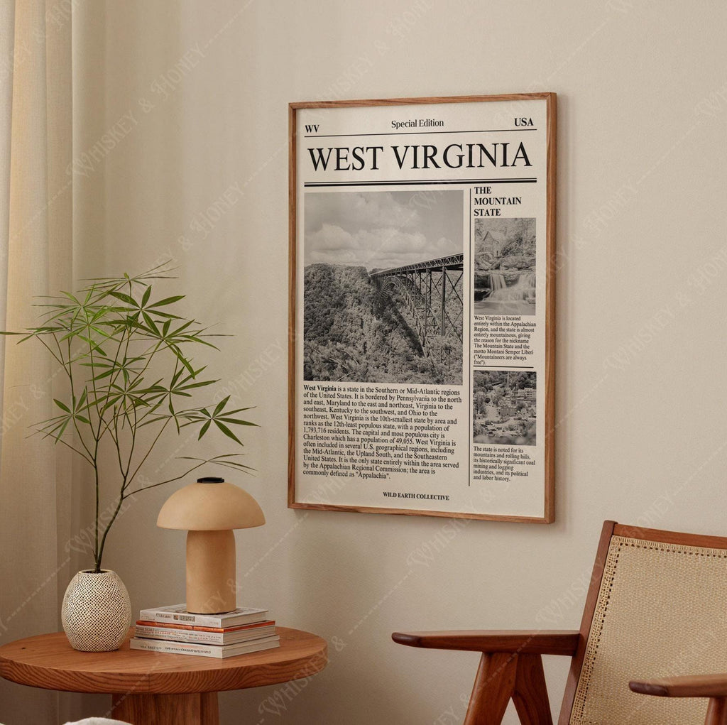 West Virginia Newspaper Print