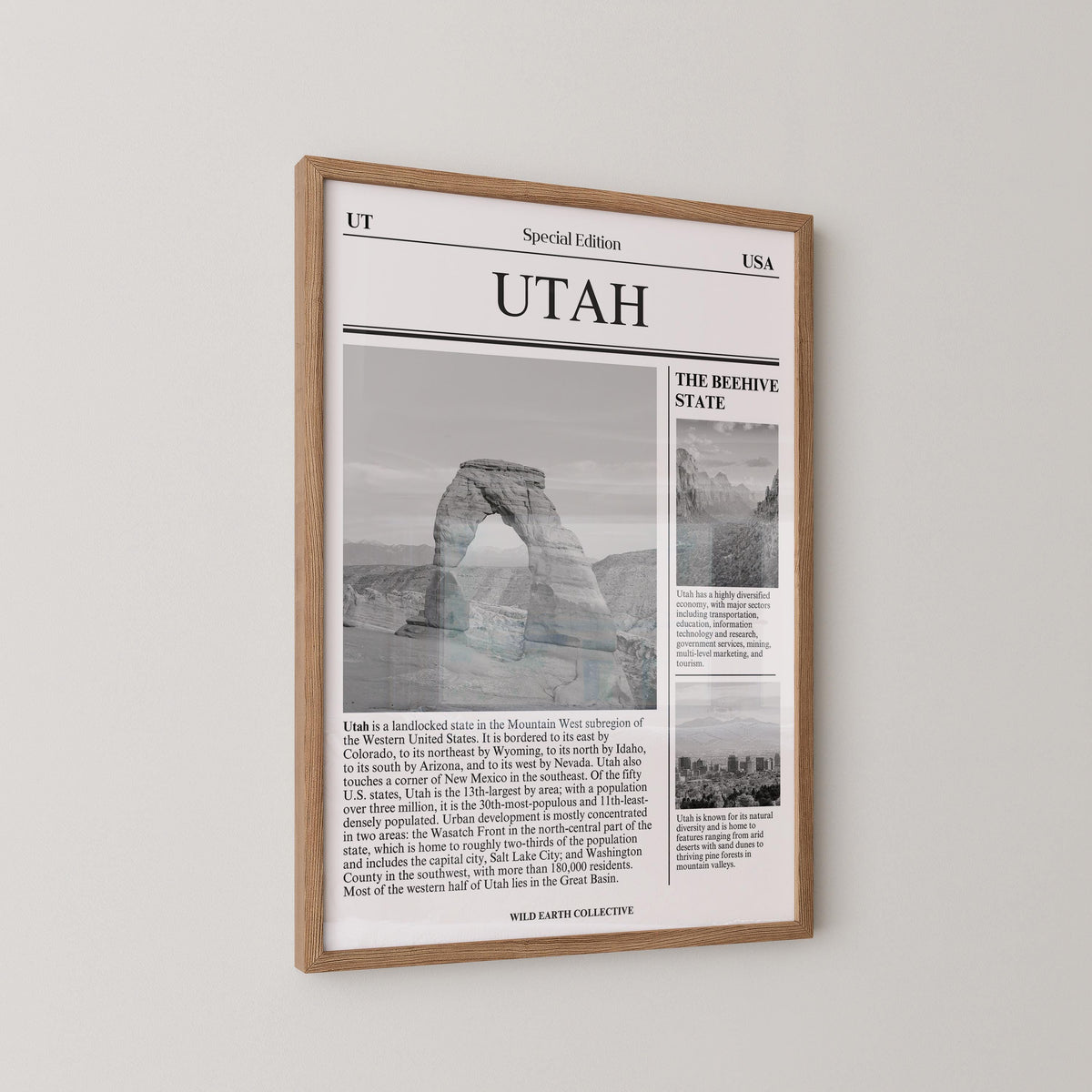 Utah State Newspaper Print