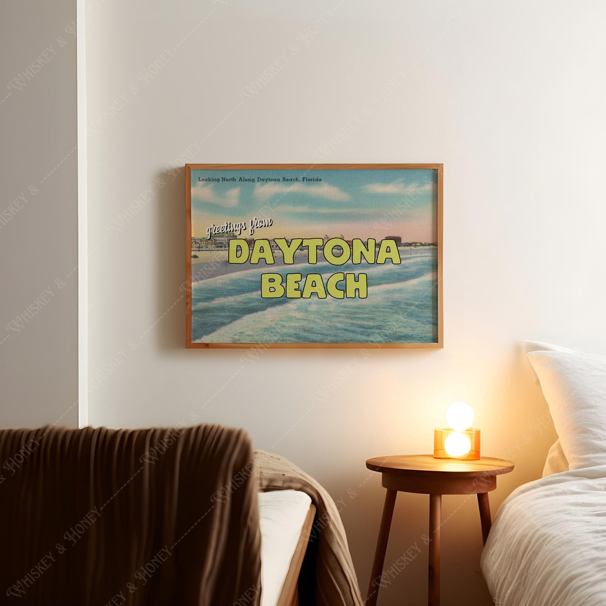 Greetings from Daytona Beach Postcard Art