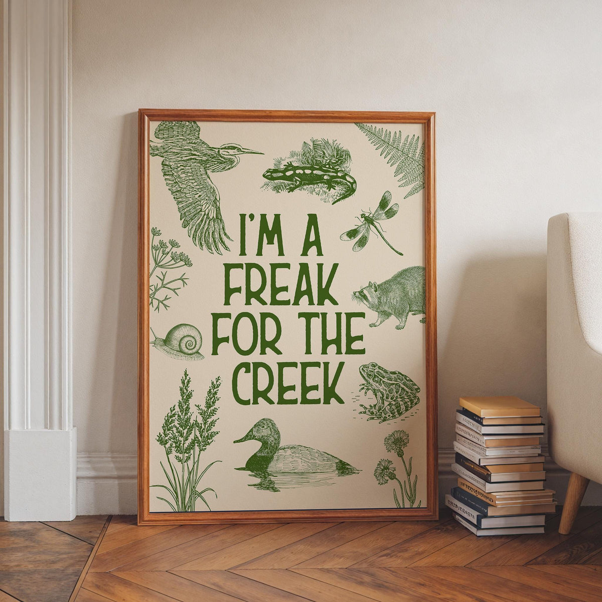 Freak For The Creek Print