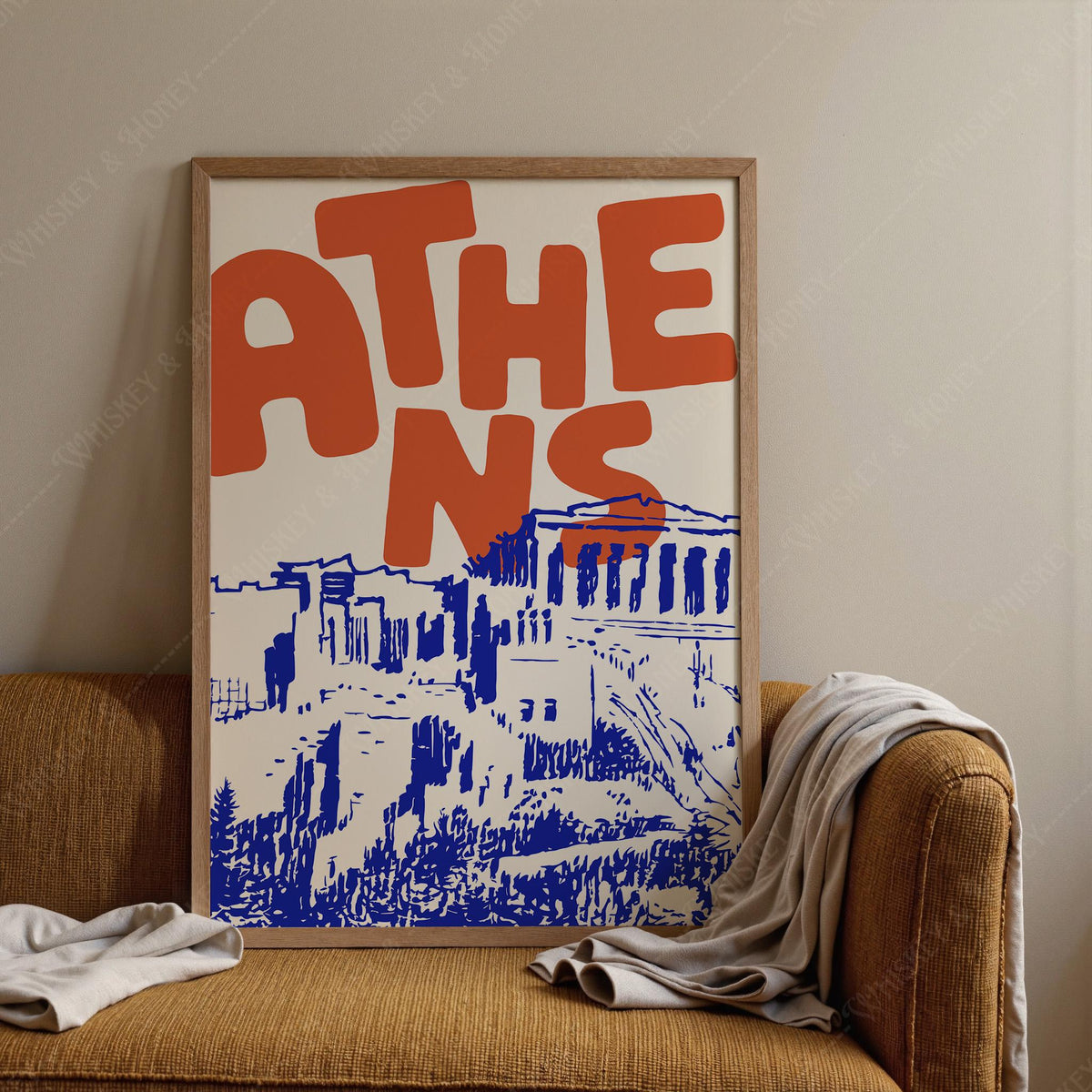 Athens Greece Travel Print