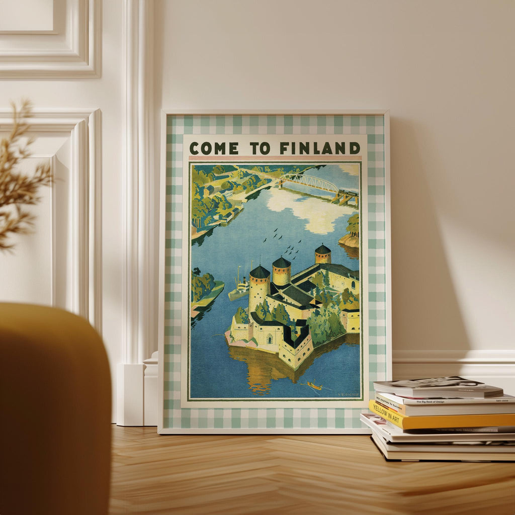 Come to Finland Travel Print