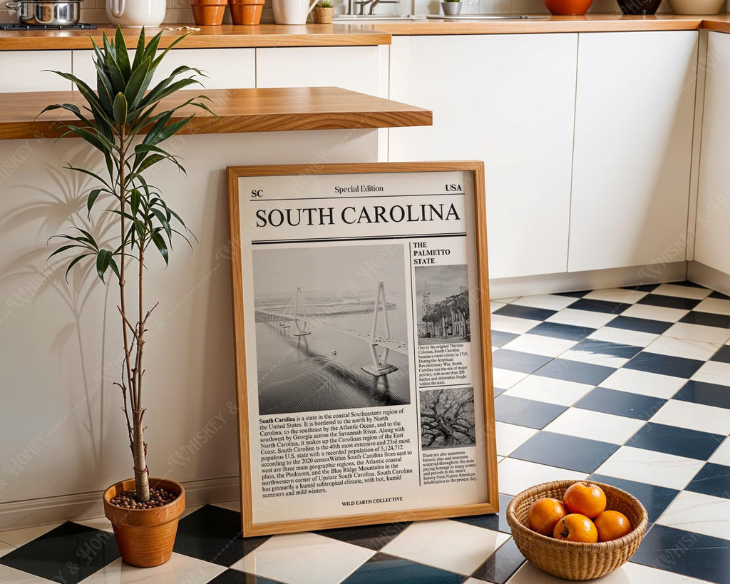 South Carolina Newspaper Print