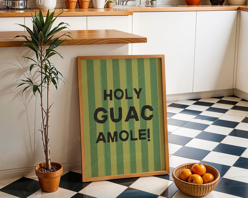 Holy Guacamole Kitchen Print