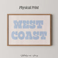 West Coast Art Print