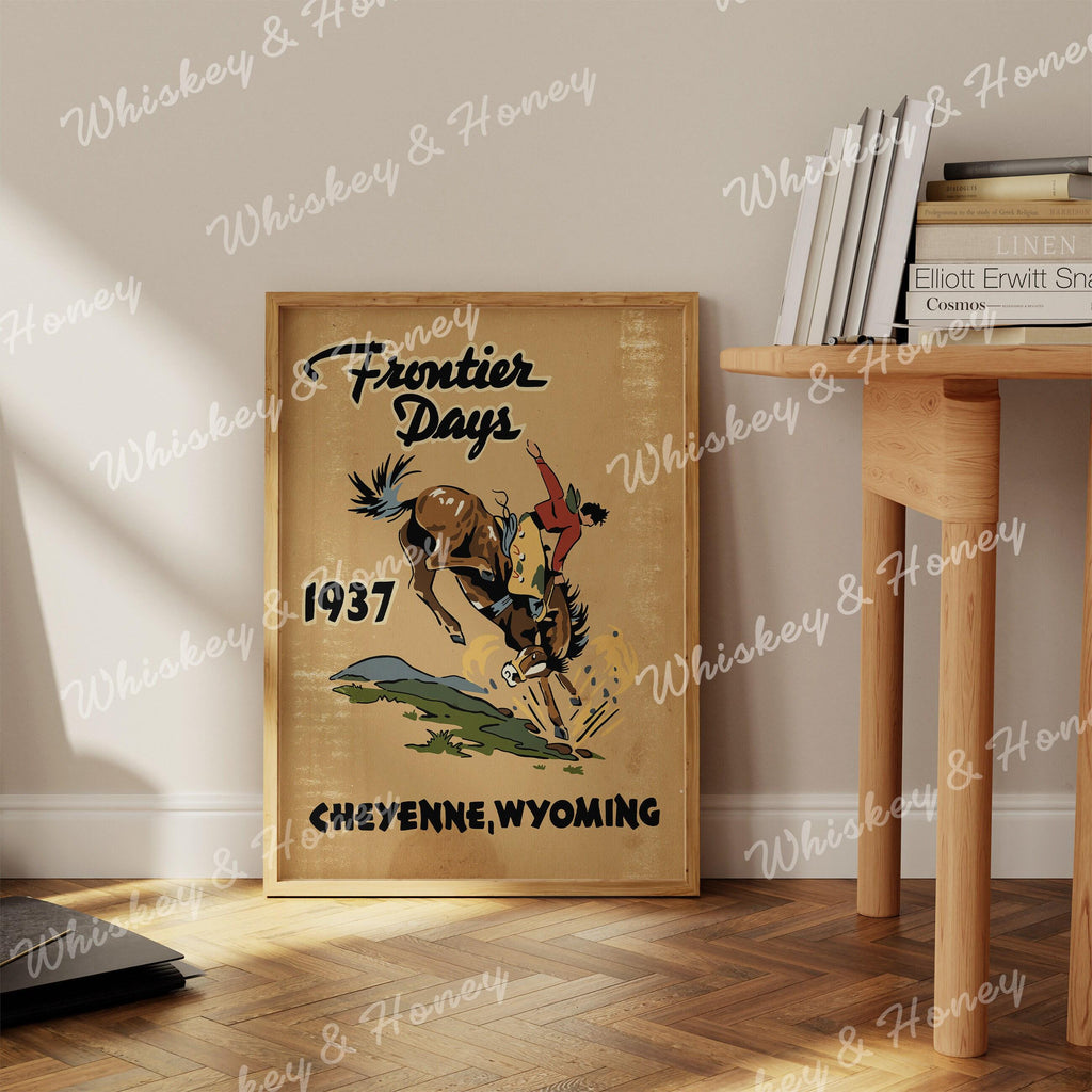 Vintage Frontier Days Print