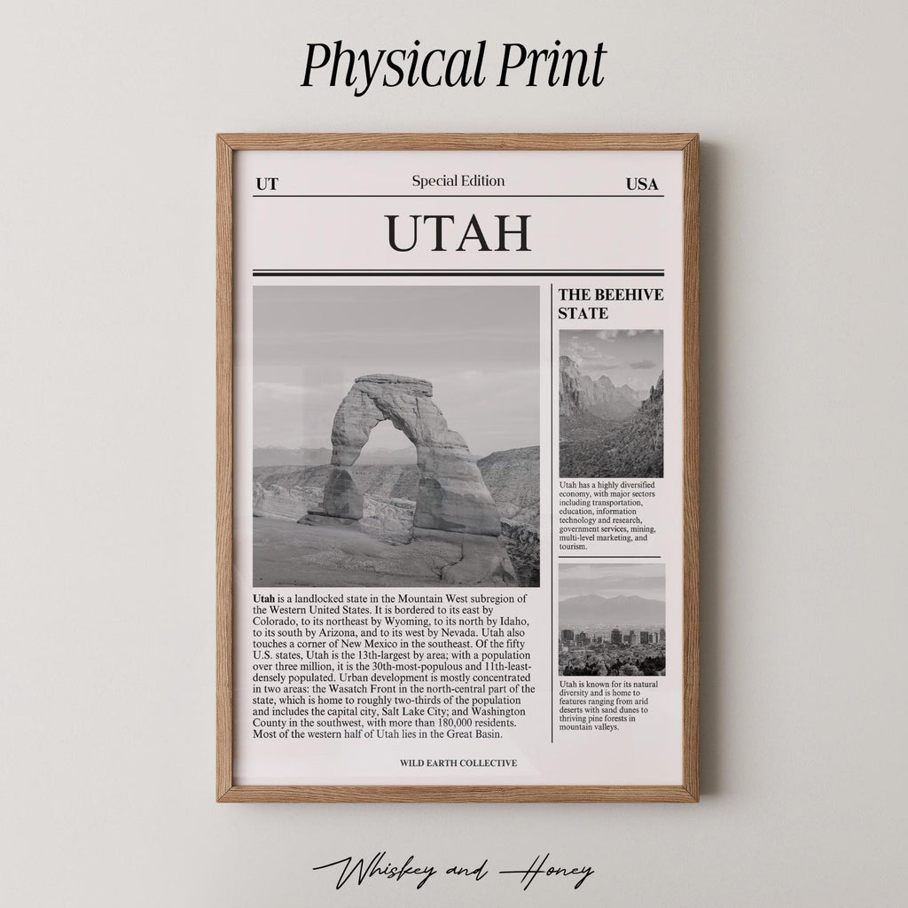 Utah State Newspaper Print