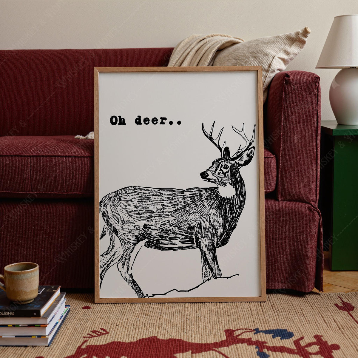 Oh Deer Print