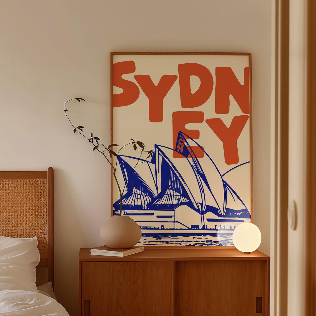 Sydney Opera House Travel Print