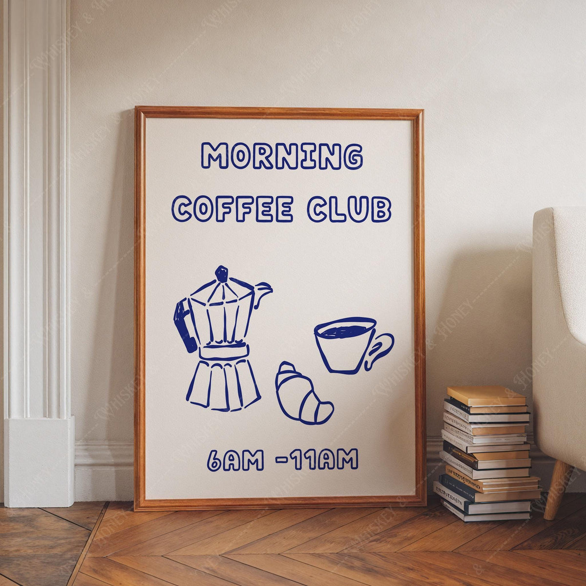 Morning Coffee Club Print