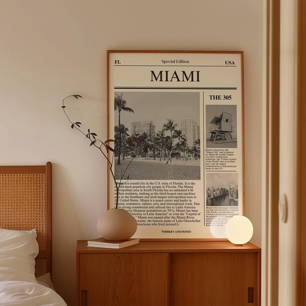 Miami Newspaper Print