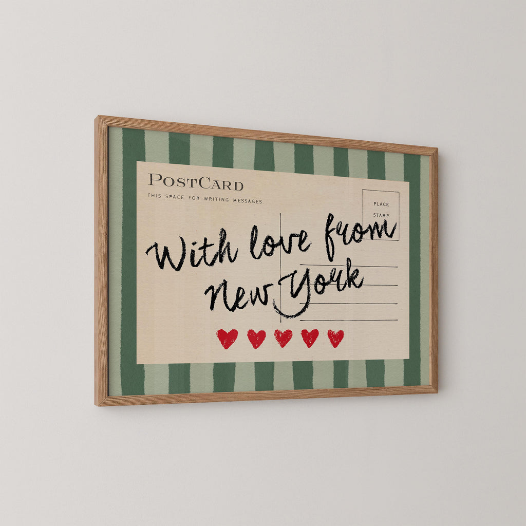 With Love From New York Print