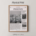 Phoenix Arizona Newspaper Print