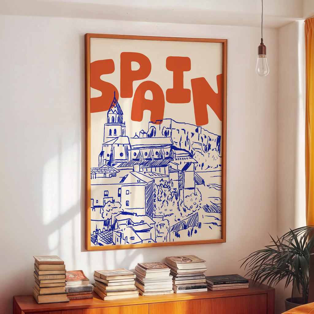 Spain Travel Print
