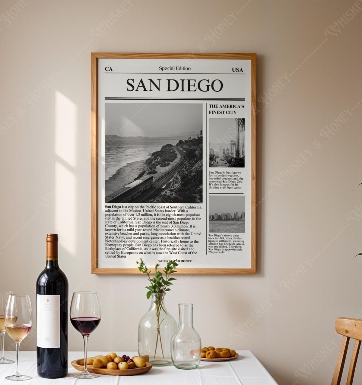 San Diego City Newspaper Print