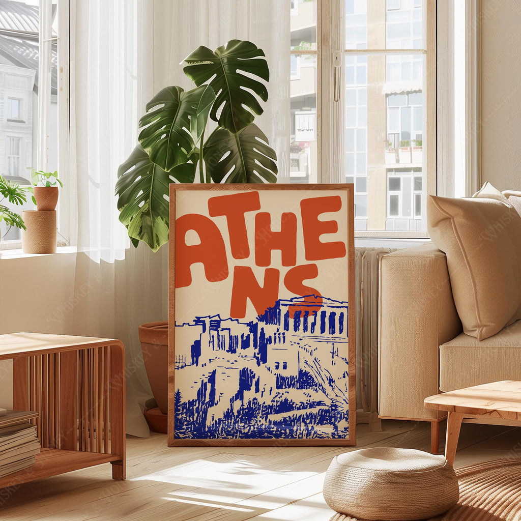 Athens Greece Travel Print