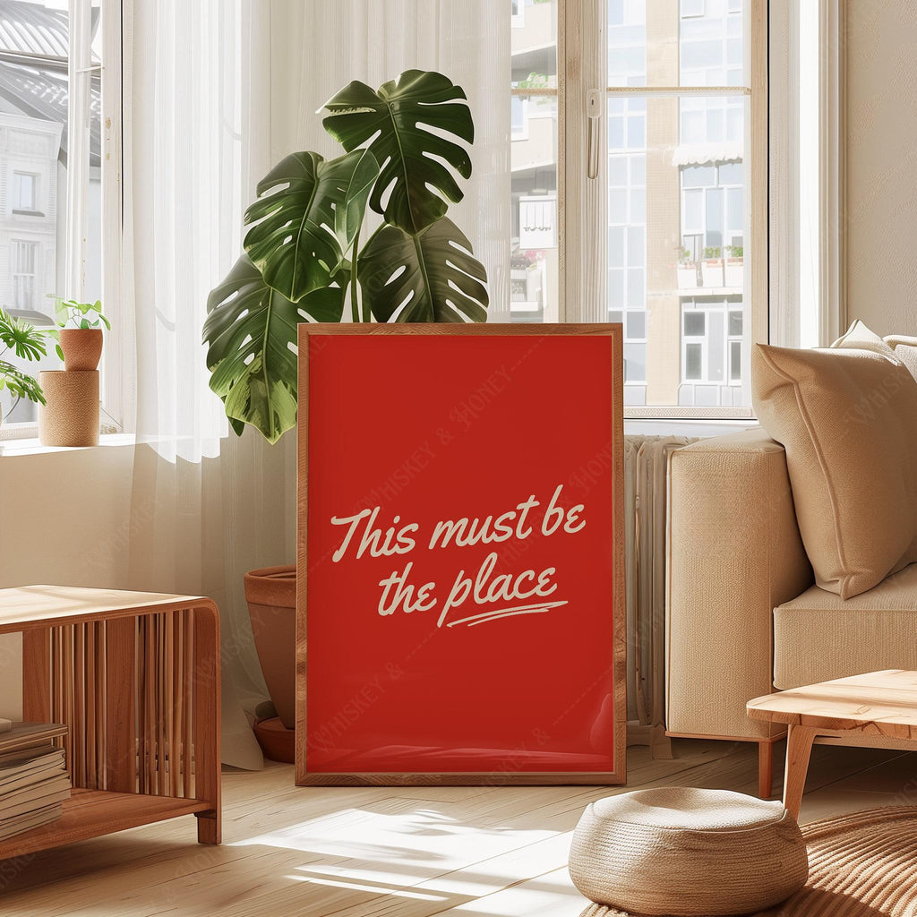 This Must Be The Place  Print