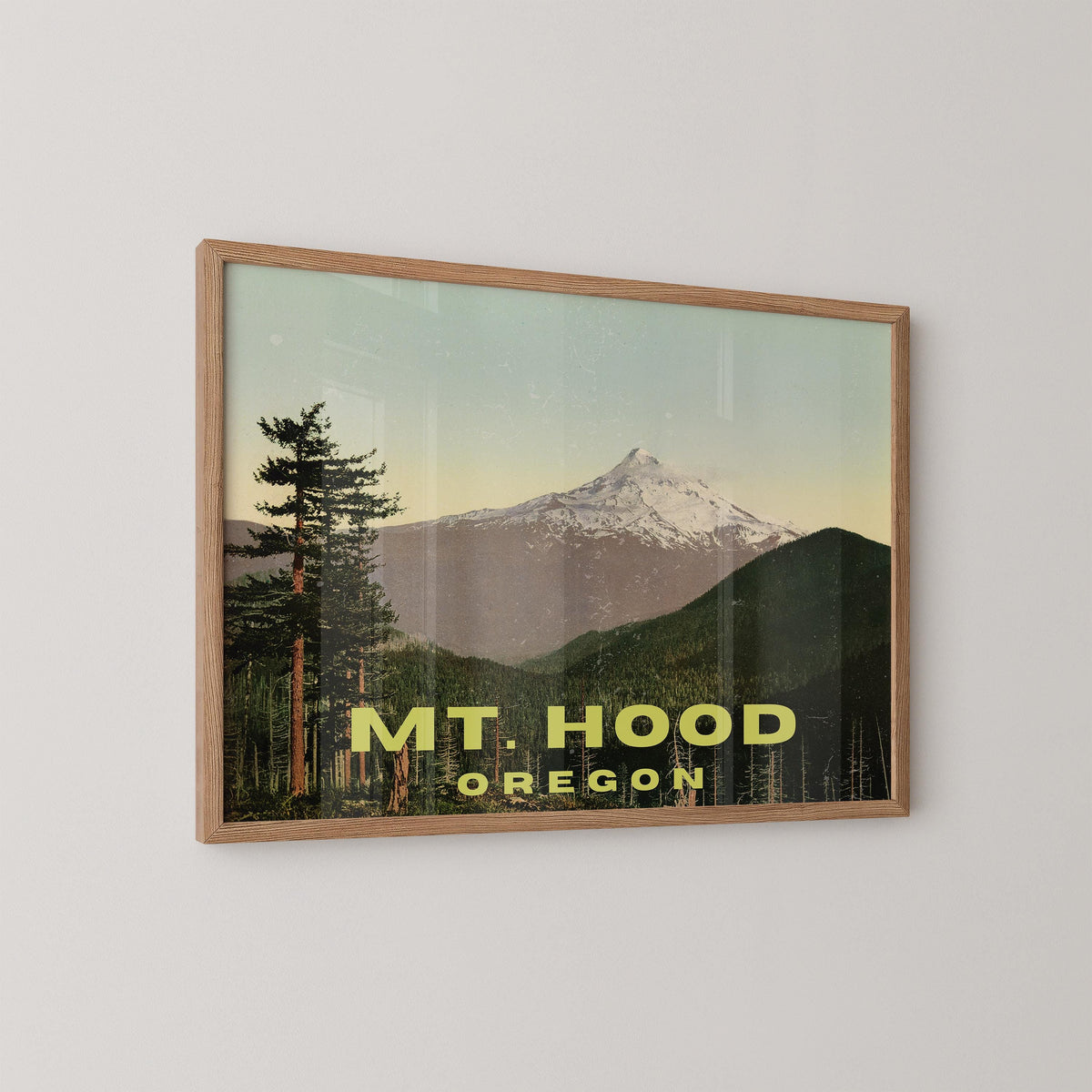 Vintage Mount Hood Oregon Print