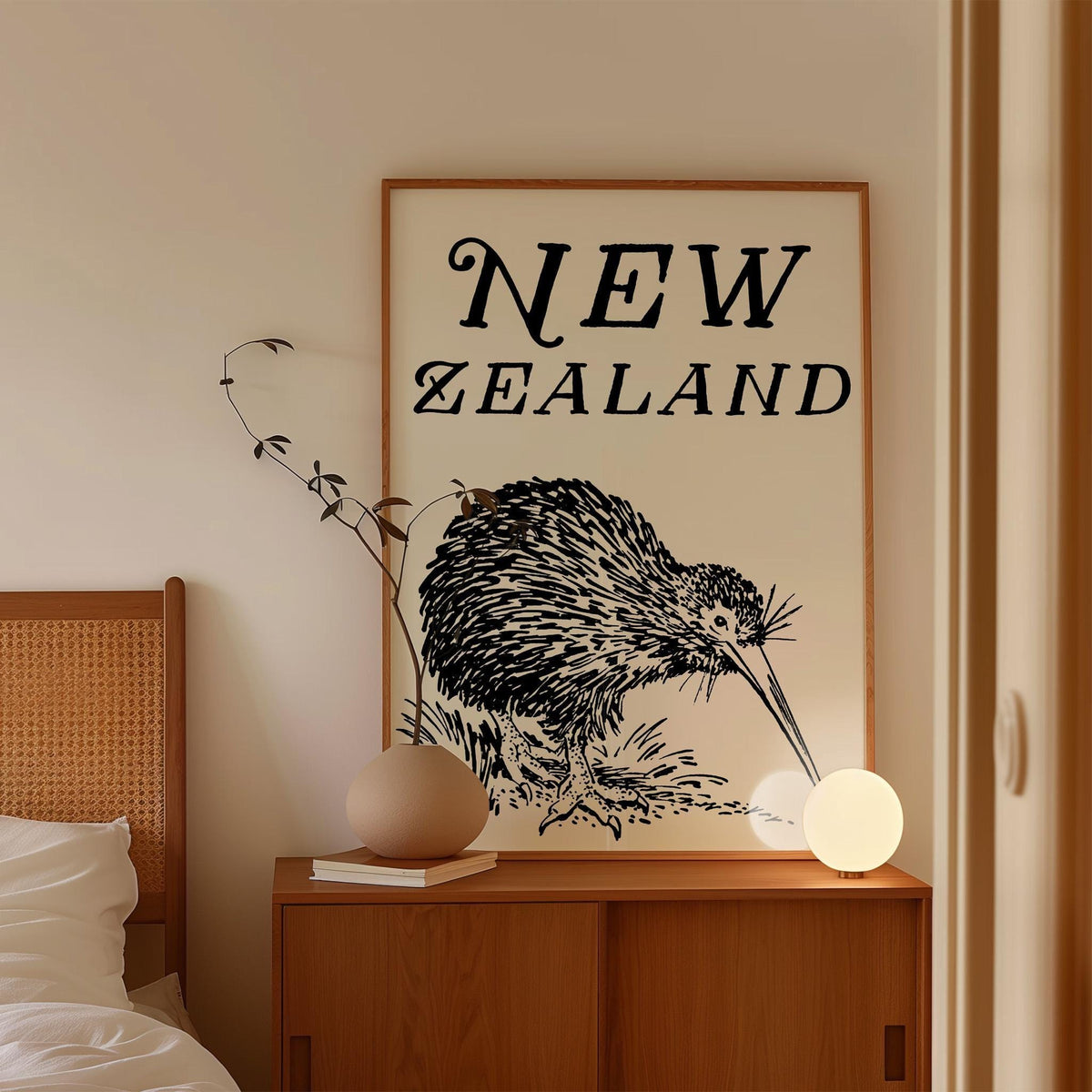 New Zealand Kiwi Print