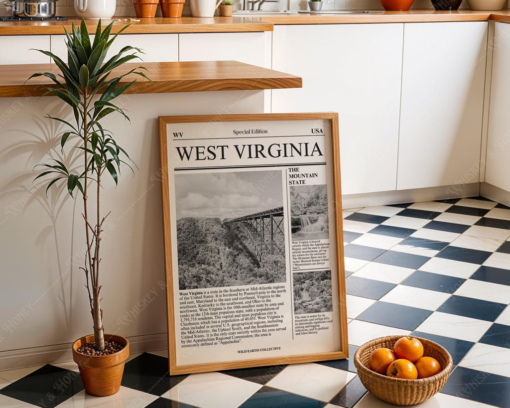 West Virginia Newspaper Print