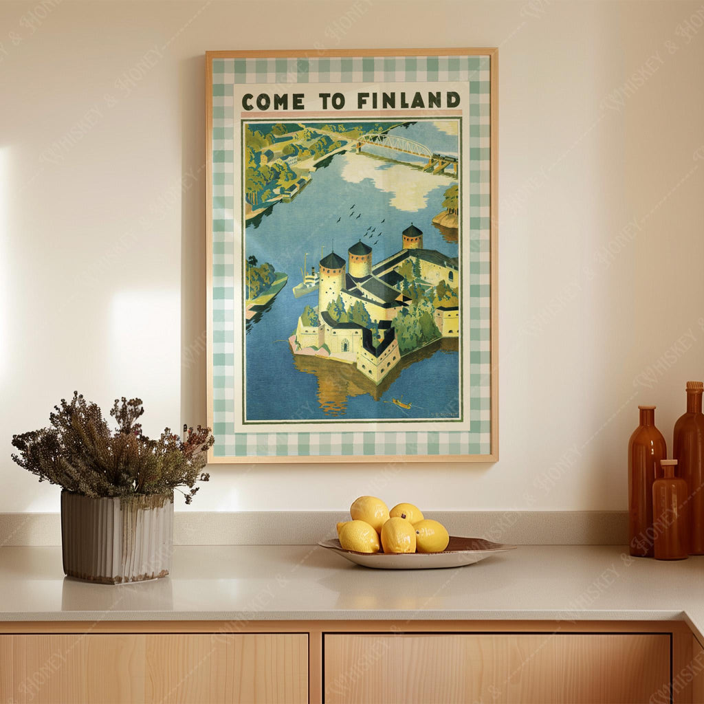 Come to Finland Travel Print