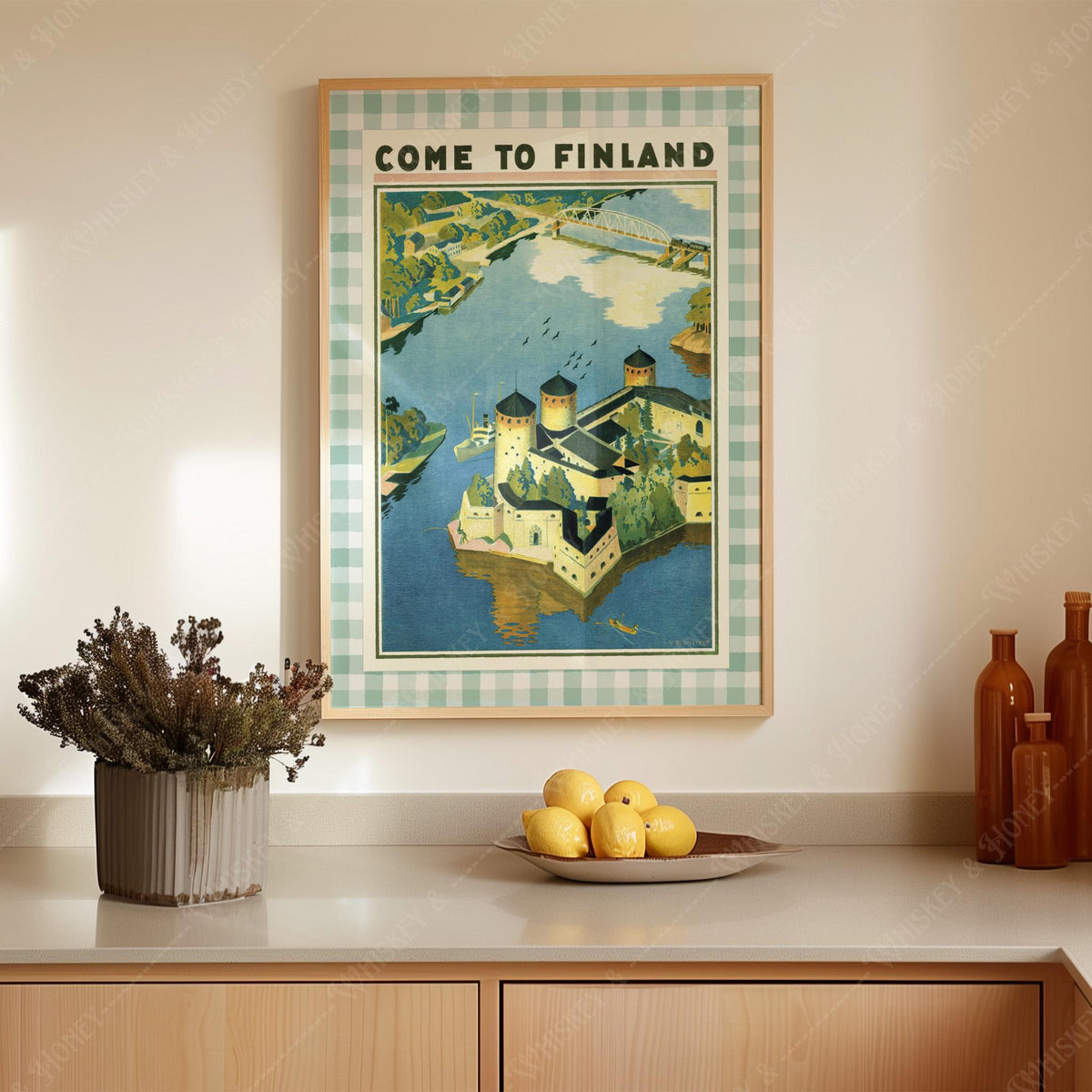 Come to Finland Travel Print
