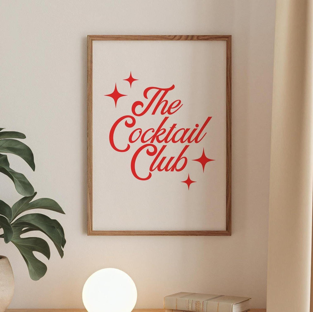 The Cocktail Club Print