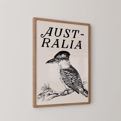 Australia Kookaburra Print
