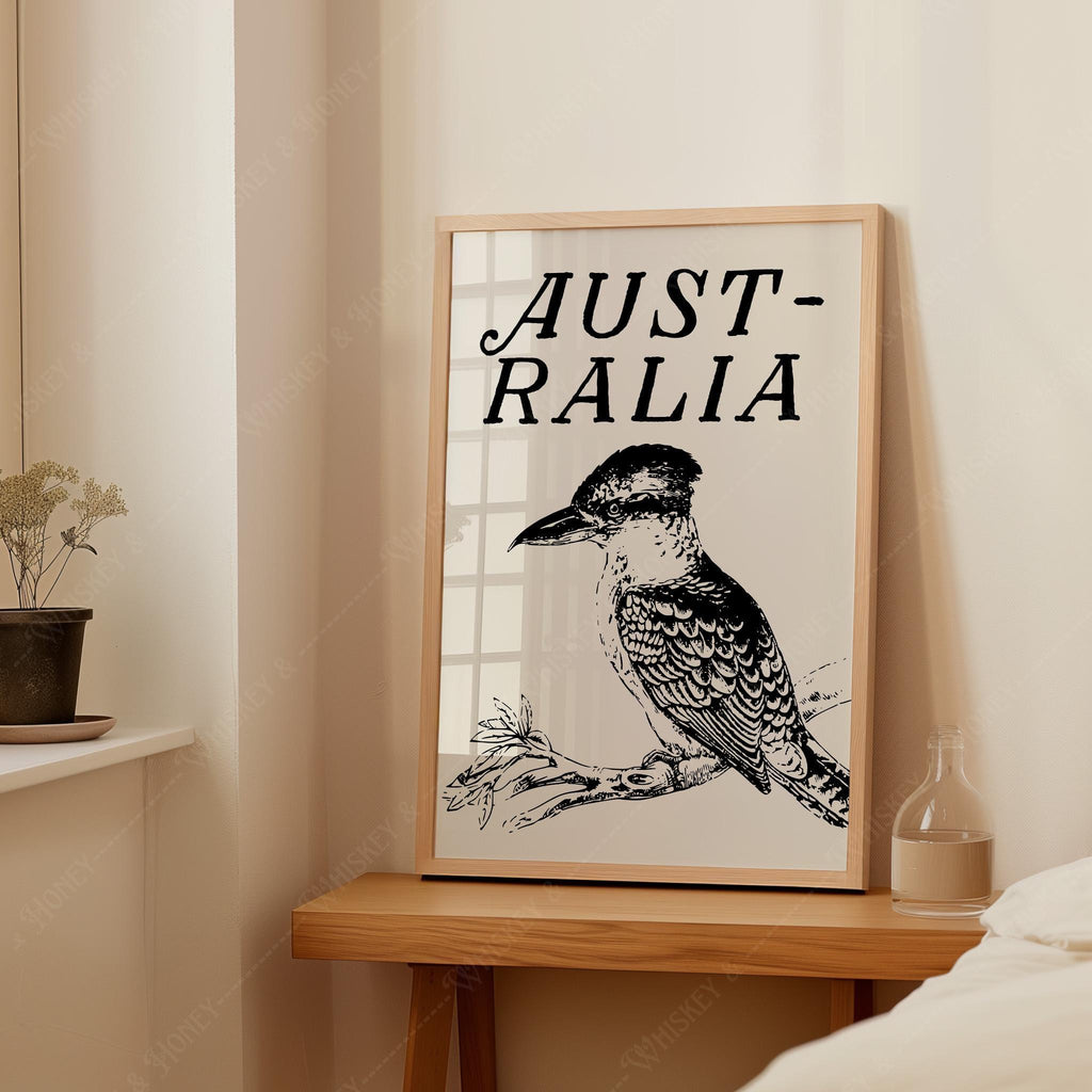 Australia Kookaburra Print