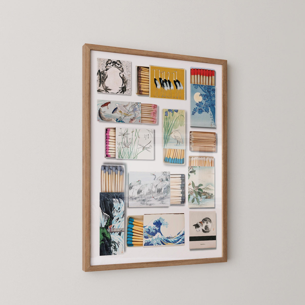 Vintage Japanese Matchbook Print