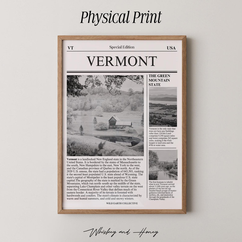 Vermont Newspaper Print