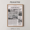Vermont Newspaper Print