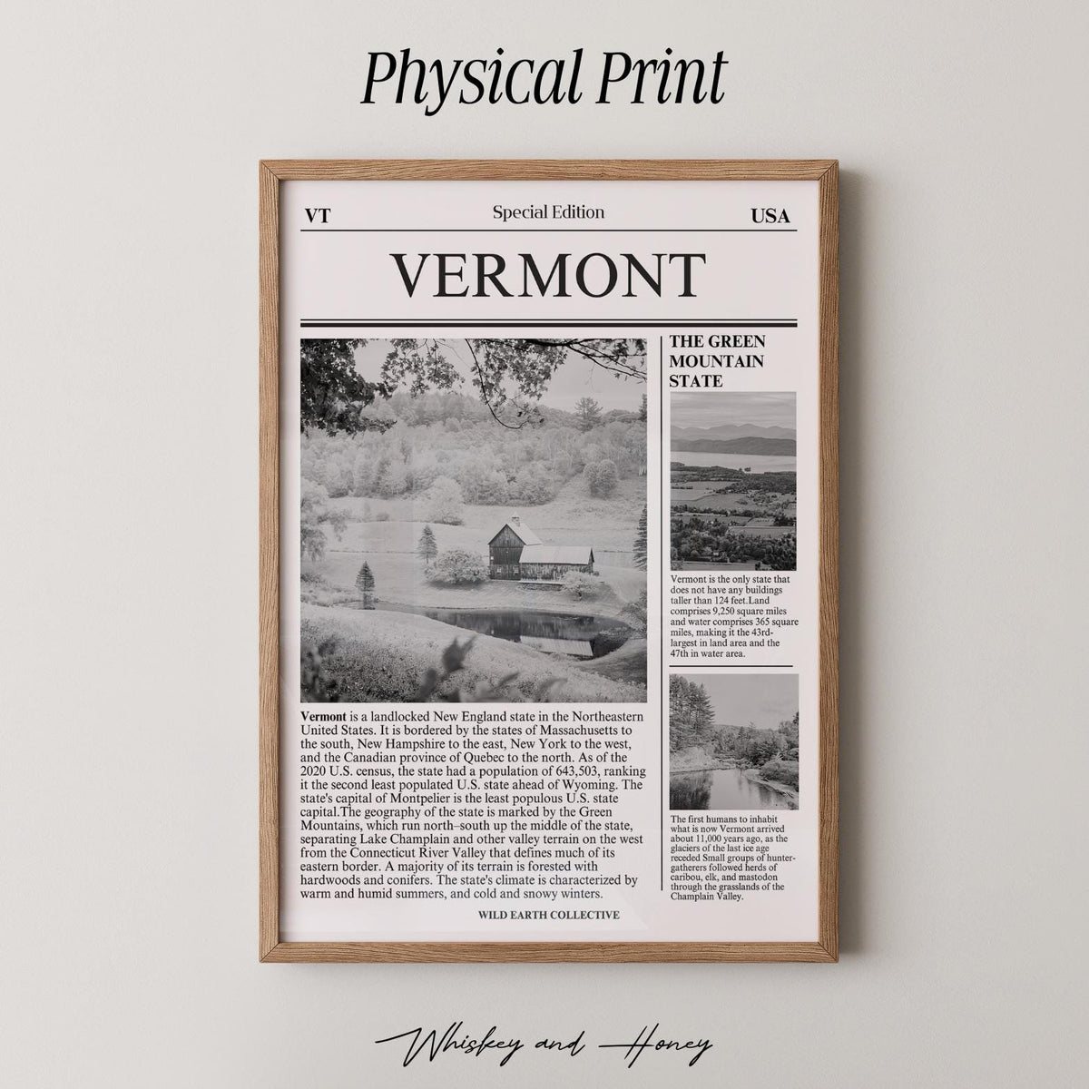 Vermont Newspaper Print