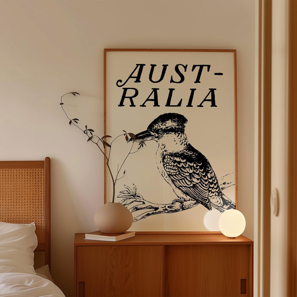Australia Kookaburra Print