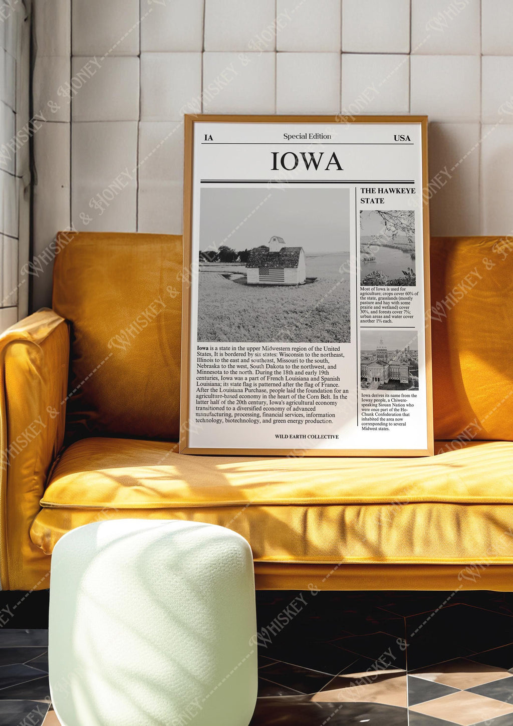 Iowa Newspaper Print