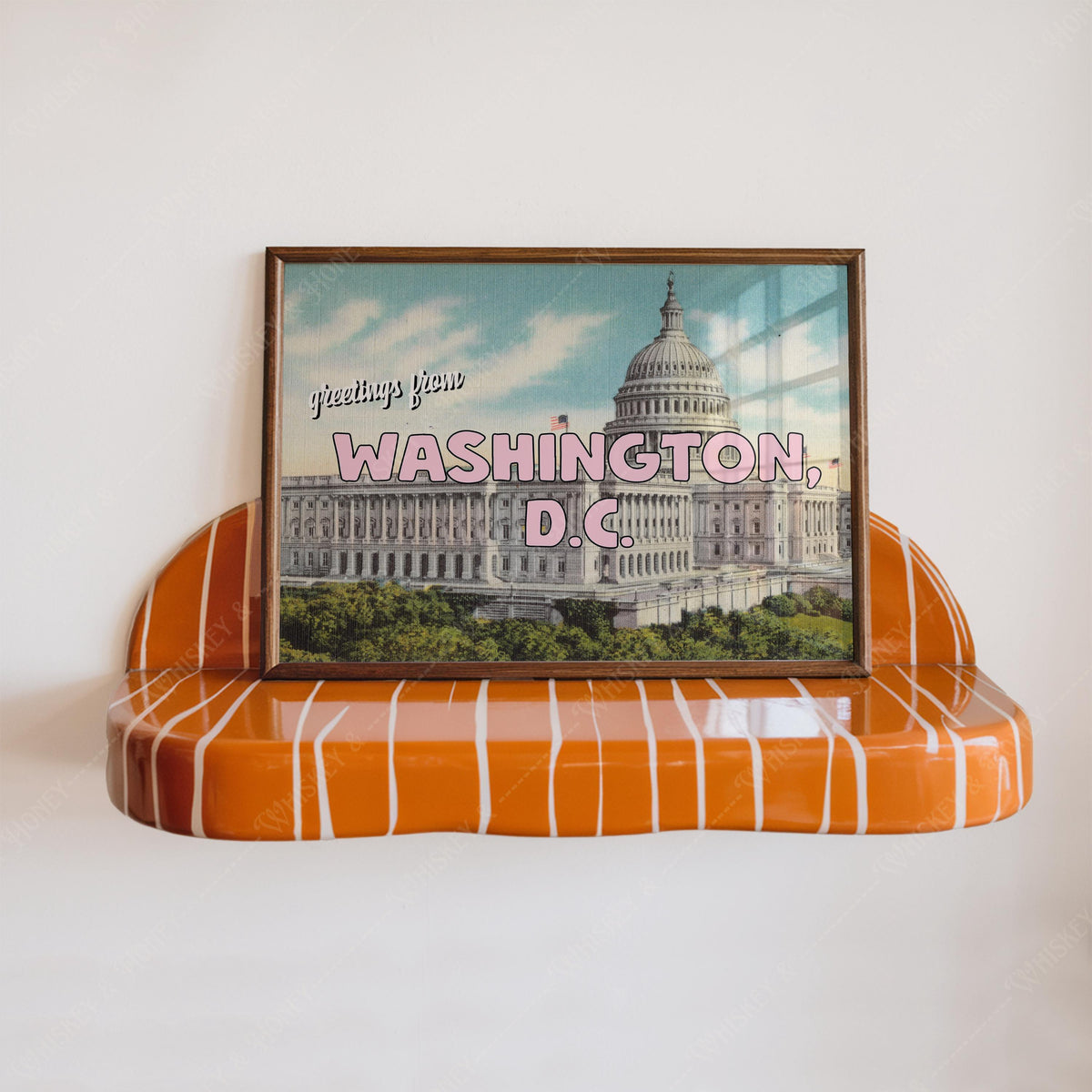 Greetings from Washington D.C. Postcard Print