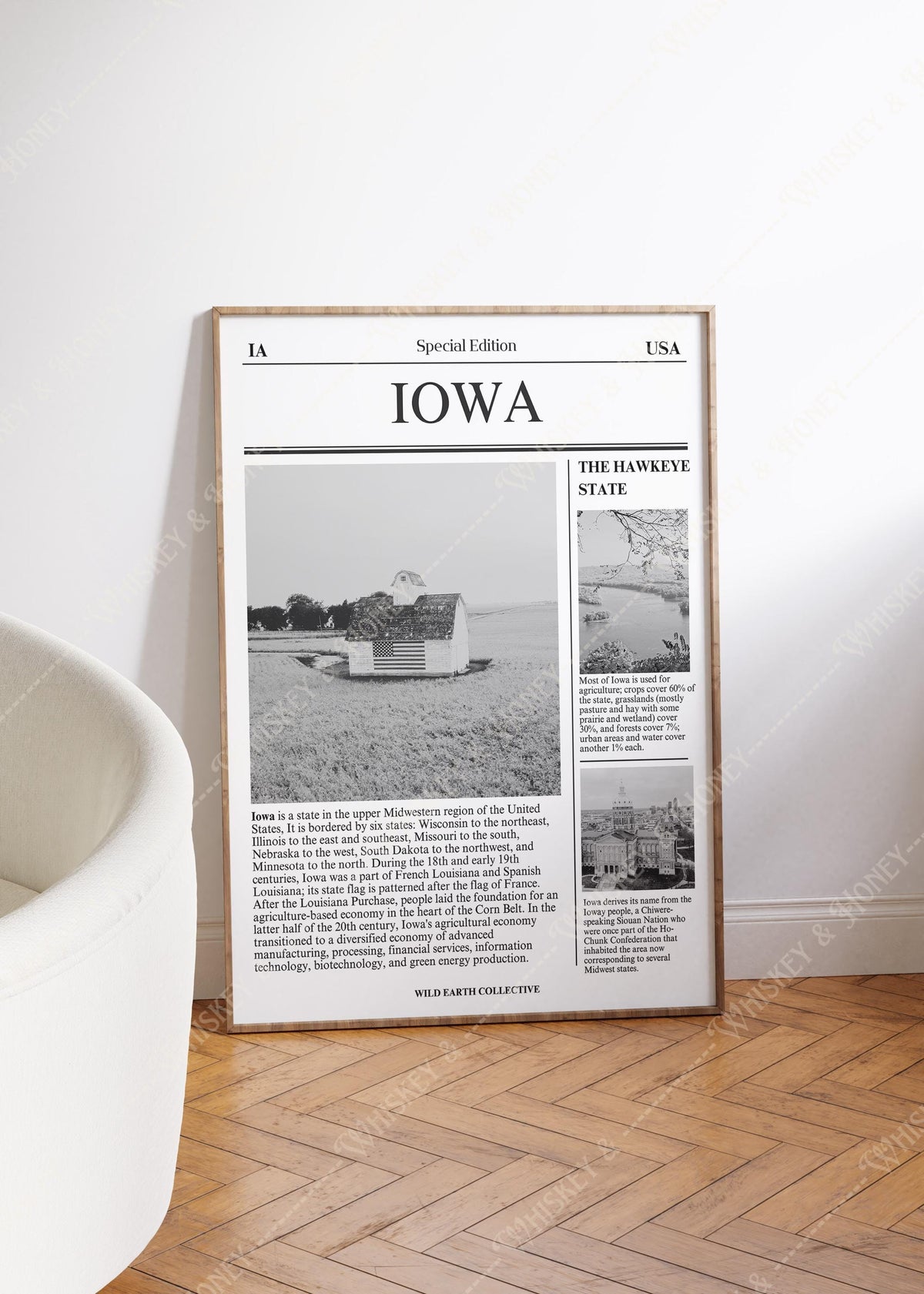 Iowa Newspaper Print