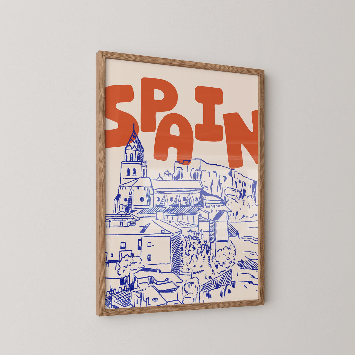 Spain Travel Print