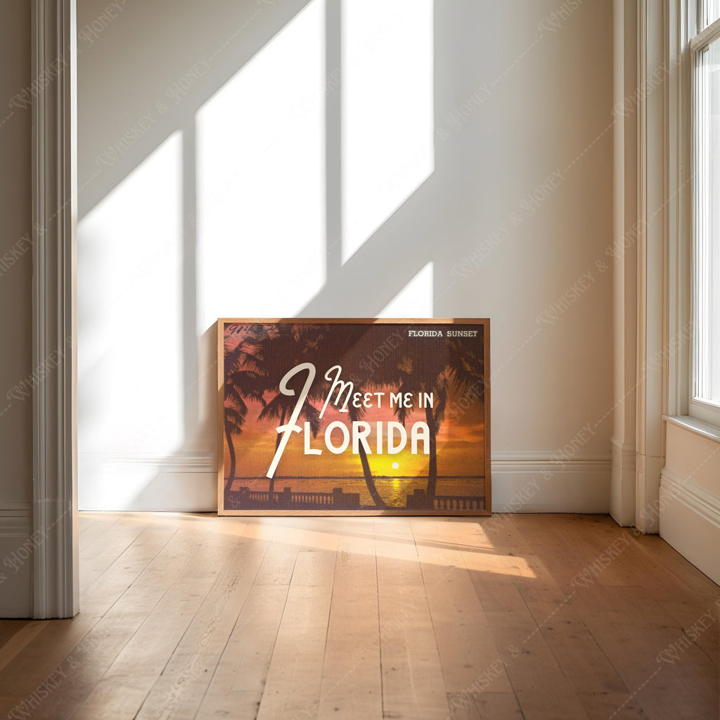 Meet me in Florida Travel Print