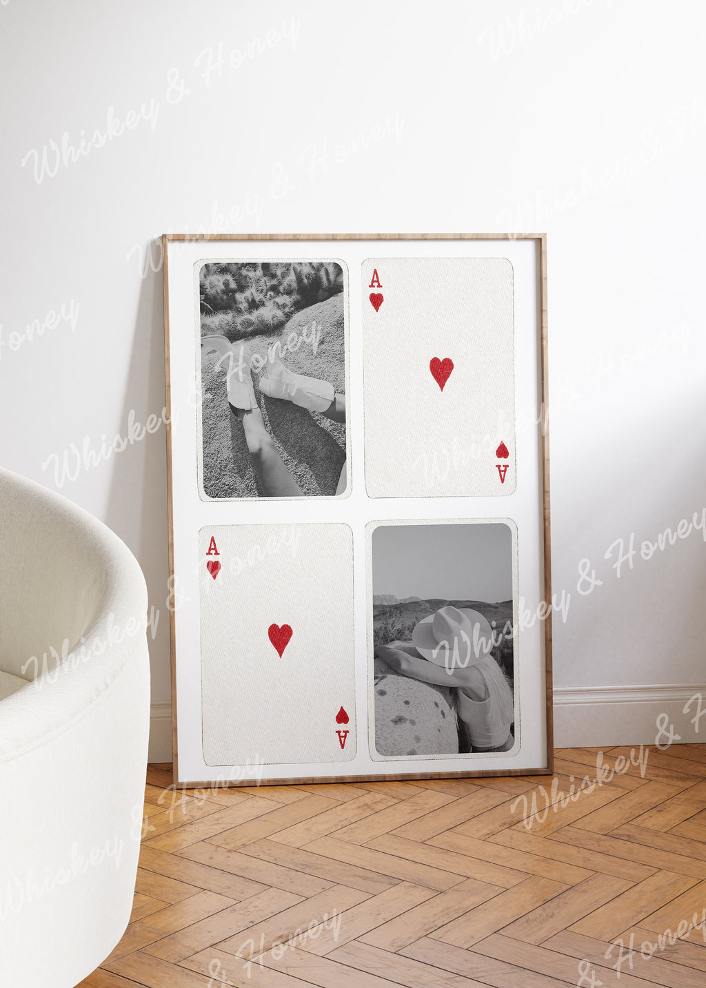 Ace Cowgirl Print